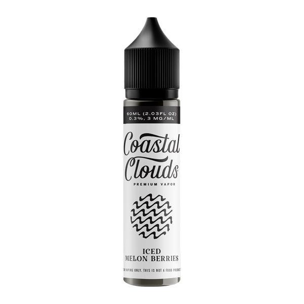 Iced Melon Berries by Coastal Clouds 60ml - Black Coral